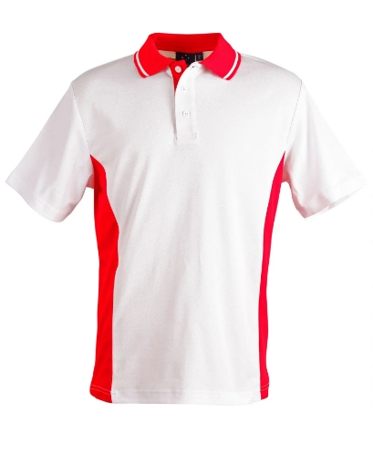 Picture of Winning Spirit, Kids TrueDry Contrast S/S Polo